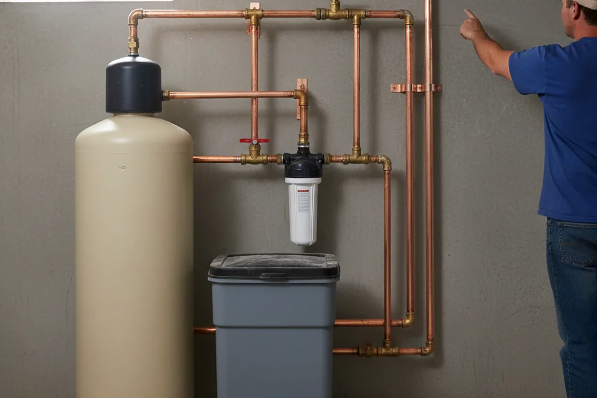 Whole-house water treatment system installed in Batavia